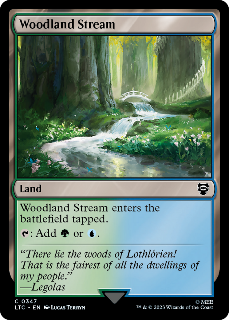 Woodland Stream [The Lord of the Rings: Tales of Middle-Earth Commander] | Card Merchant Takapuna
