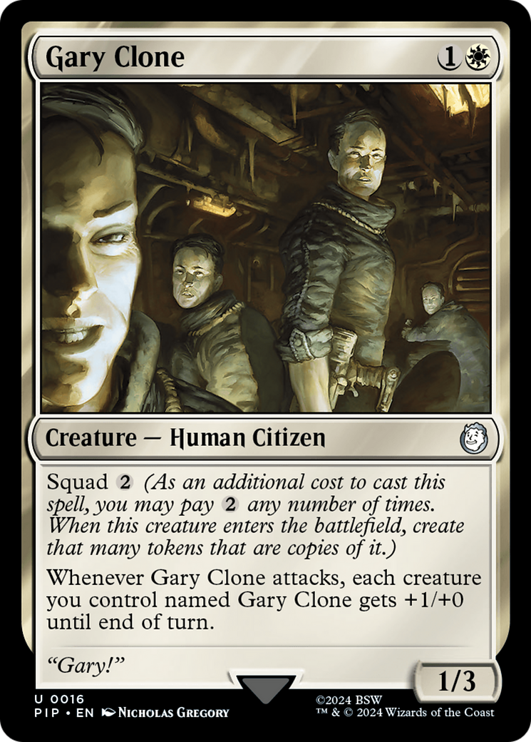 Gary Clone [Fallout] | Card Merchant Takapuna