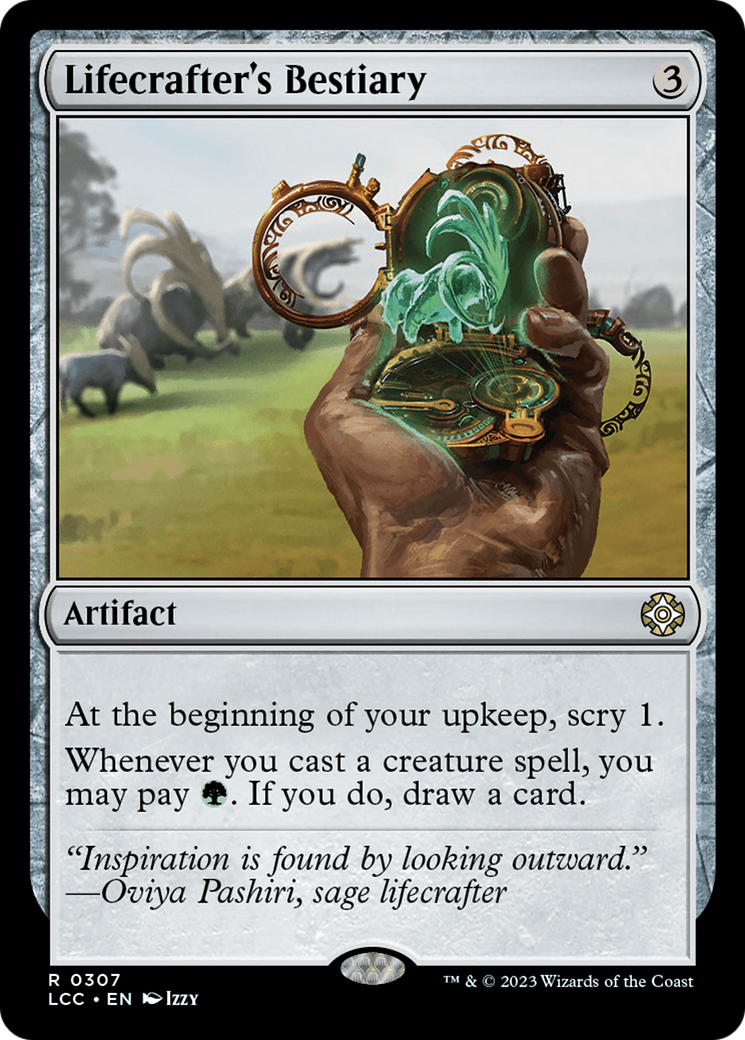 Lifecrafter's Bestiary [The Lost Caverns of Ixalan Commander] | Card Merchant Takapuna