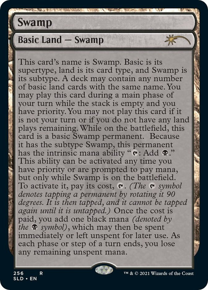 Swamp (256) [Secret Lair Drop Series] | Card Merchant Takapuna