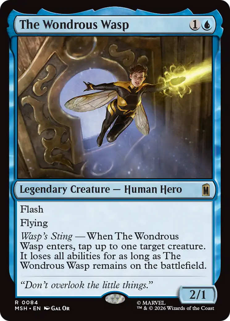 The Wondrous Wasp [Marvel Super Heroes] | Card Merchant Takapuna