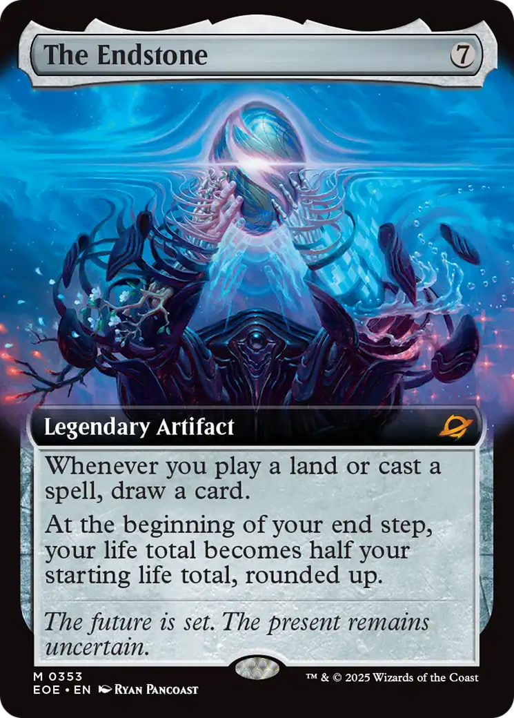 The Endstone (Extended Art) [Edge of Eternities] | Card Merchant Takapuna