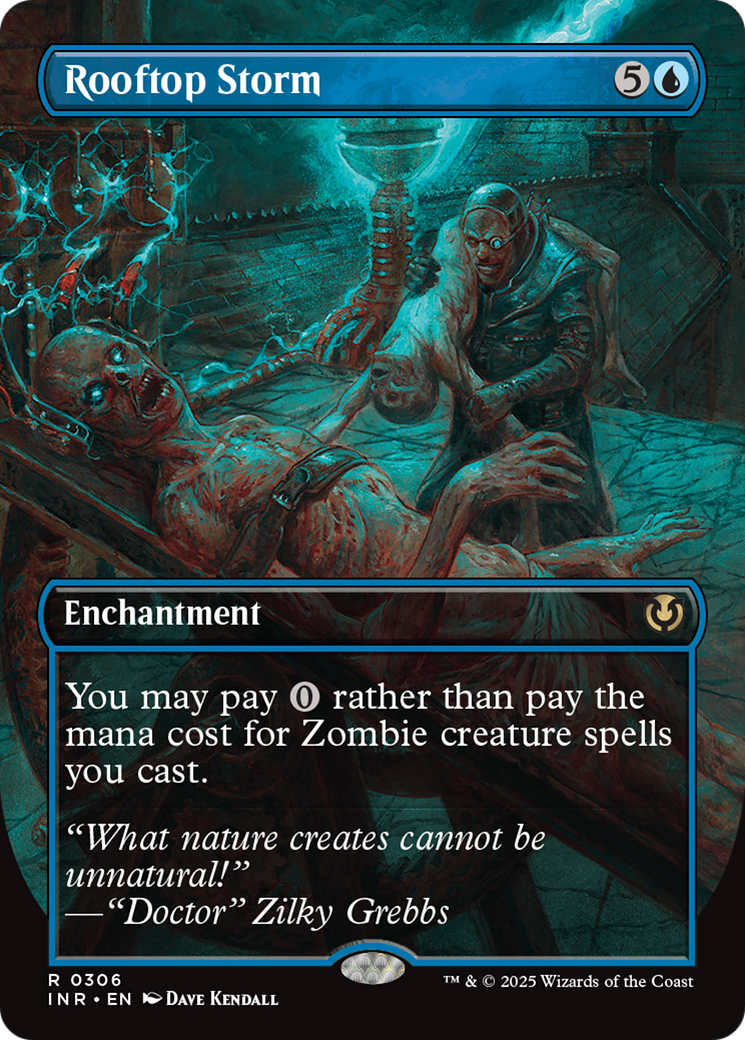 Rooftop Storm (Borderless) [Innistrad Remastered] | Card Merchant Takapuna