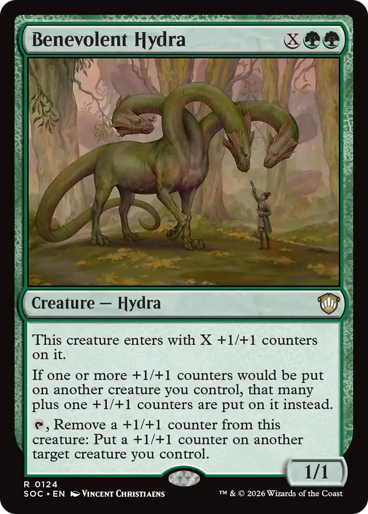 Benevolent Hydra [Secrets of Strixhaven Commander] | Card Merchant Takapuna