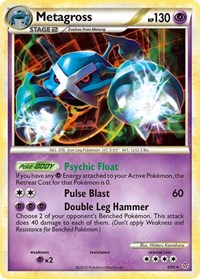 Metagross (4/95) (Cracked Ice Holo) (Theme Deck Exclusive) [HeartGold & SoulSilver: Unleashed] | Card Merchant Takapuna