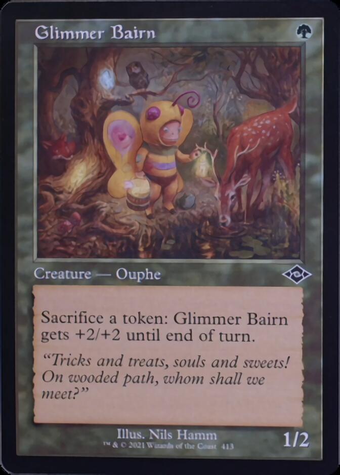 Glimmer Bairn (Retro Foil Etched) [Modern Horizons 2] | Card Merchant Takapuna