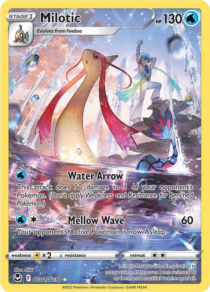 Milotic (TG02/TG30) [Sword & Shield: Silver Tempest] | Card Merchant Takapuna