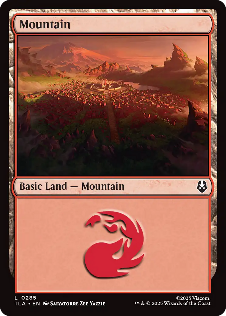 Mountain (0285) [Avatar: The Last Airbender] | Card Merchant Takapuna