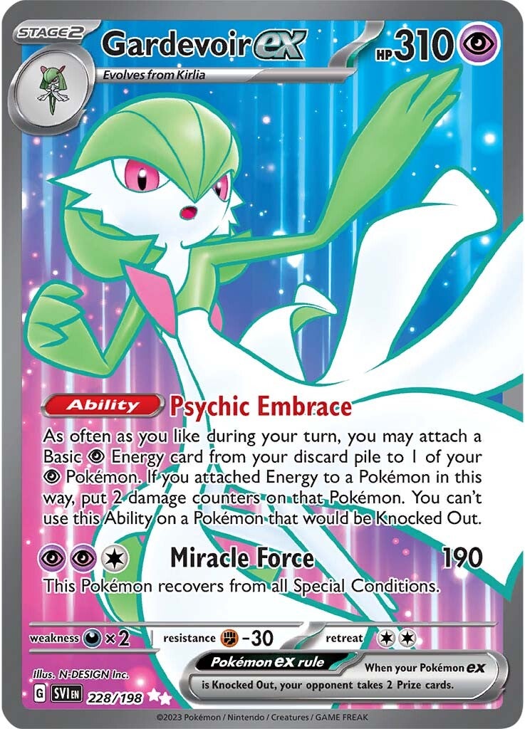 Gardevoir ex (228/198) [Scarlet & Violet: Base Set] | Card Merchant Takapuna