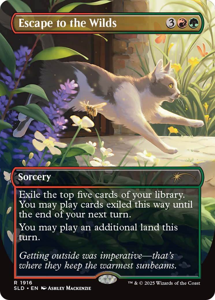 Escape to the Wilds (1916) [Secret Lair Drop Series] | Card Merchant Takapuna