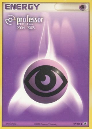 Psychic Energy (107/109) (2004 2005) [Professor Program Promos] | Card Merchant Takapuna