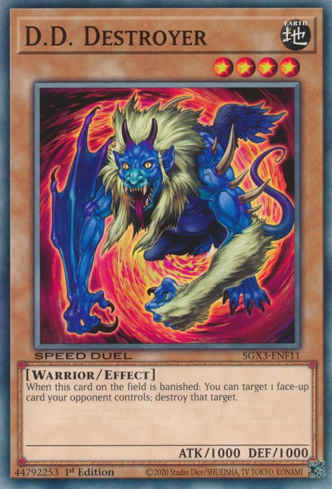 D.D. Destroyer [SGX3-ENF11] Common | Card Merchant Takapuna