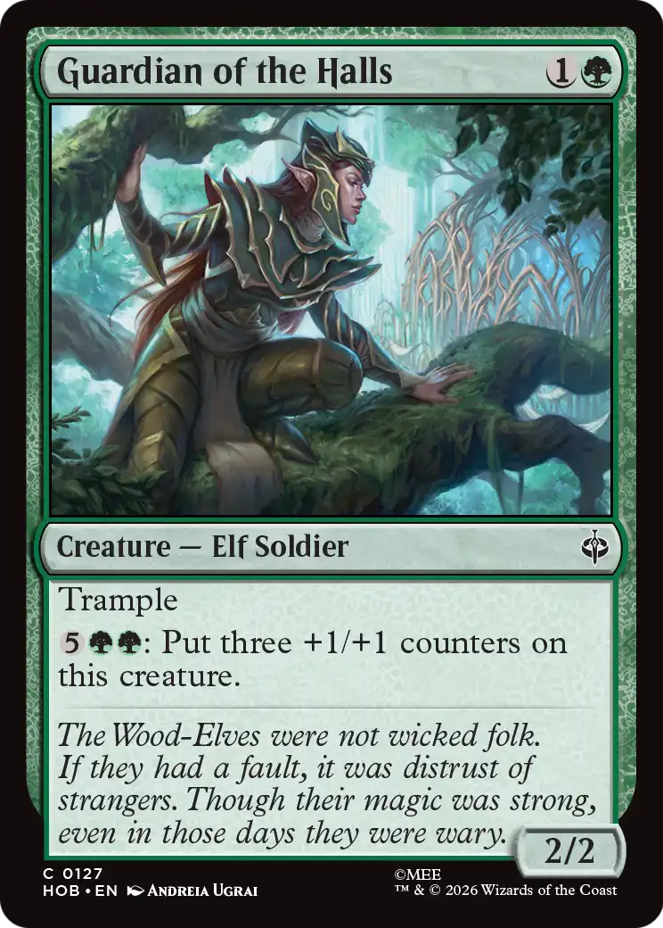 Guardian of the Halls [The Hobbit] | Card Merchant Takapuna