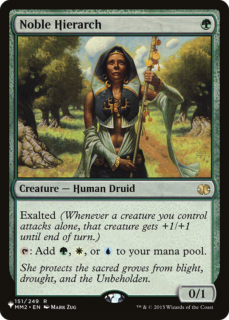 Noble Hierarch [The List] | Card Merchant Takapuna