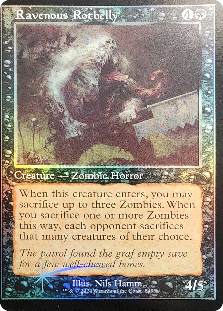 Ravenous Rotbelly (Retro Frame) [Secret Lair Drop Series] | Card Merchant Takapuna