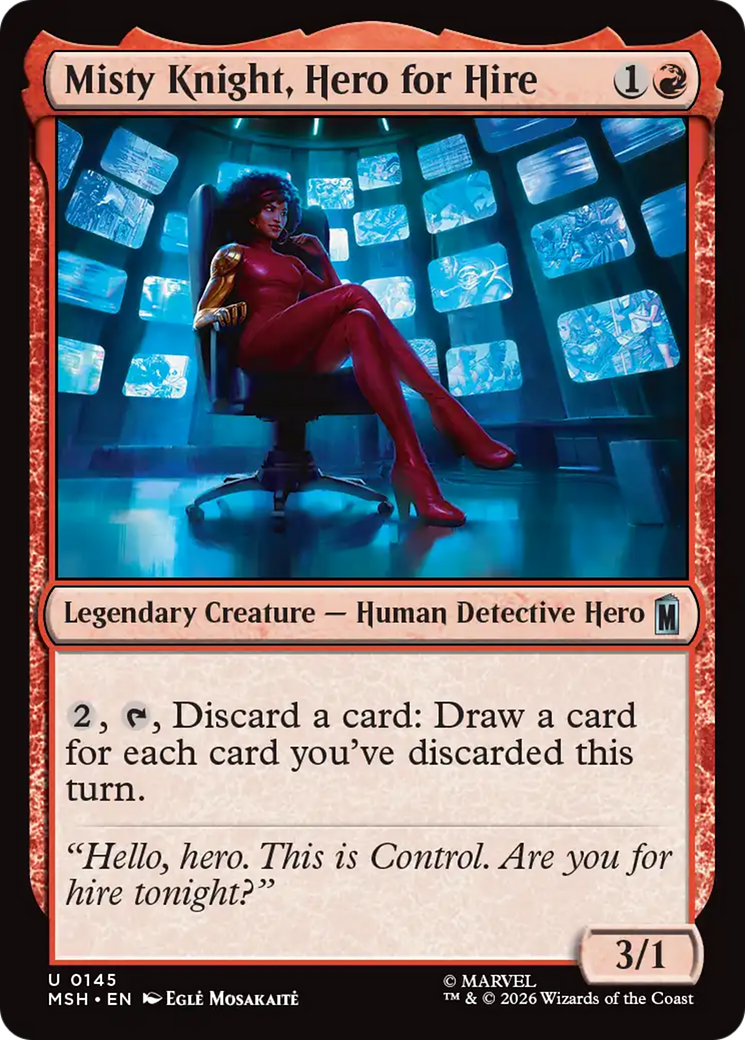 Misty Knight, Hero for Hire [Marvel Super Heroes] | Card Merchant Takapuna