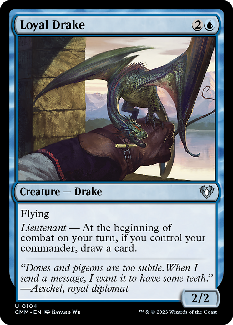 Loyal Drake [Commander Masters] | Card Merchant Takapuna