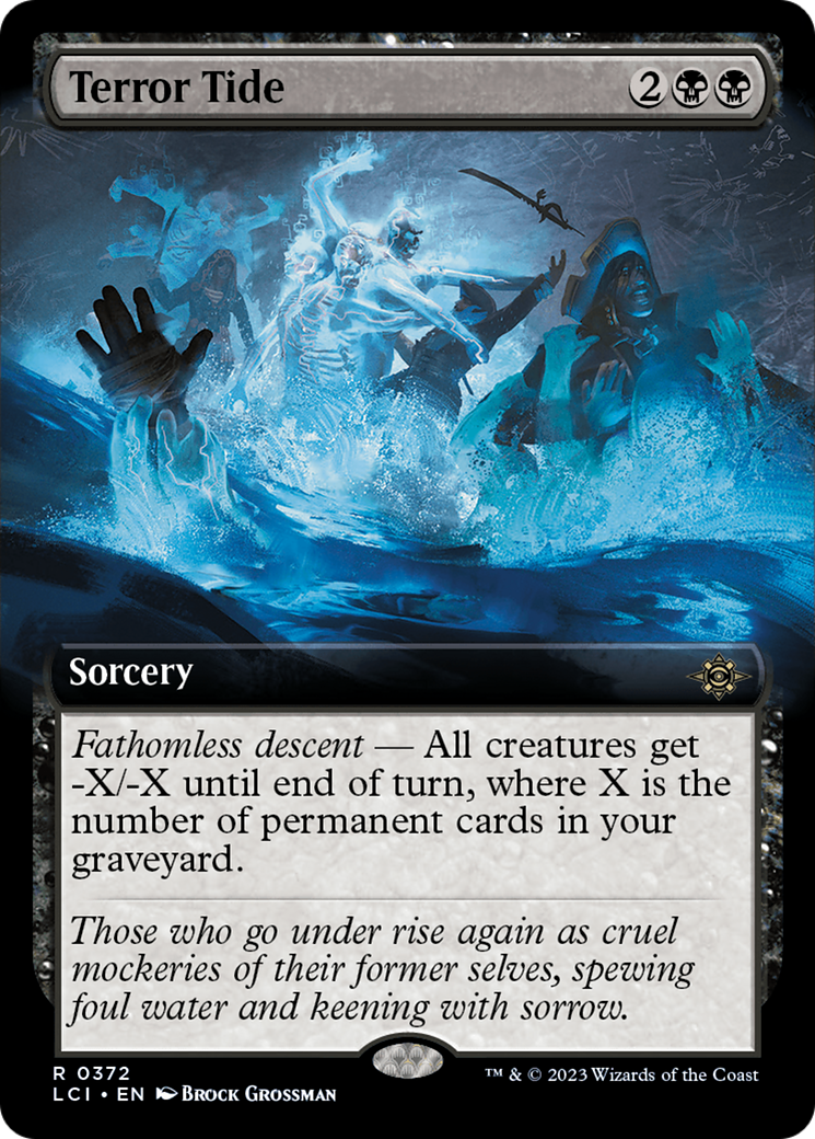 Terror Tide (Extended Art) [The Lost Caverns of Ixalan] | Card Merchant Takapuna