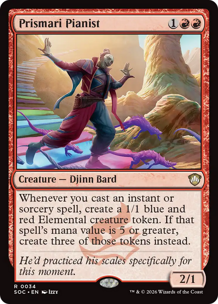 Prismari Pianist [Secrets of Strixhaven Commander] | Card Merchant Takapuna