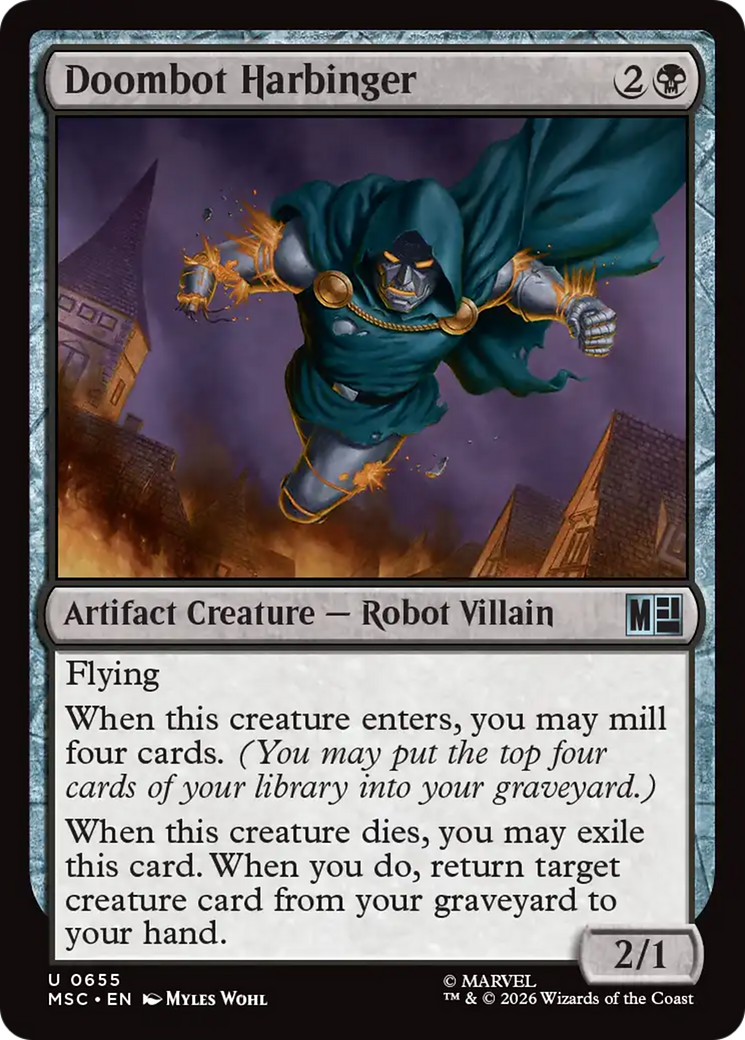 Doombot Harbinger [Marvel Super Heroes Commander] | Card Merchant Takapuna