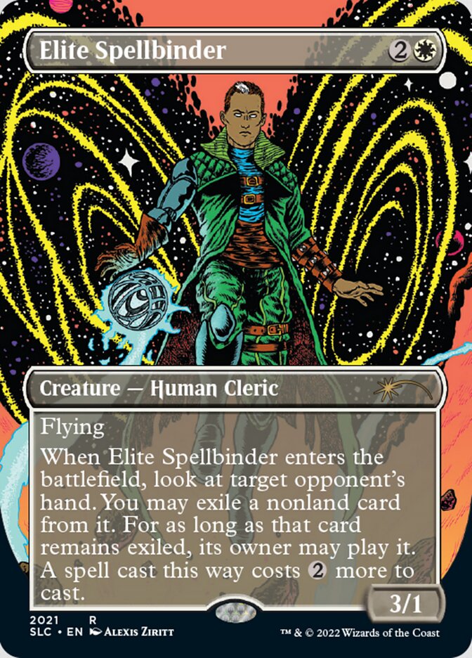 Elite Spellbinder (Borderless) [Secret Lair Countdown Kit] | Card Merchant Takapuna