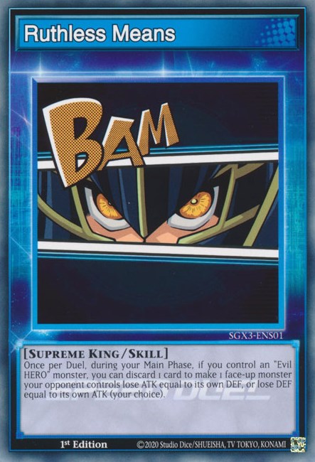 Ruthless Means [SGX3-ENS01] Common | Card Merchant Takapuna