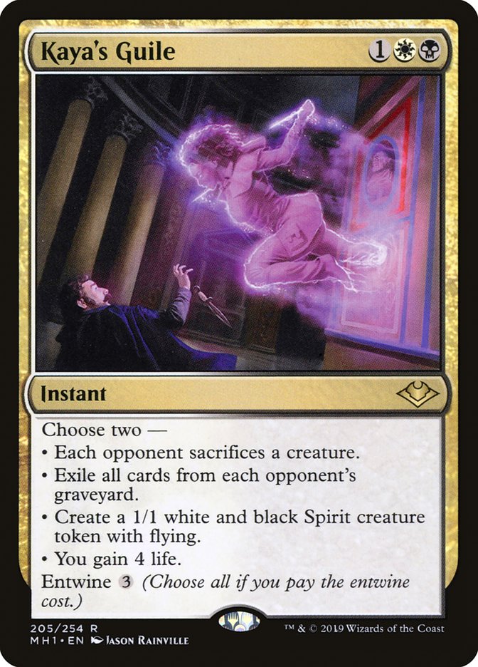 Kaya's Guile [Modern Horizons] | Card Merchant Takapuna