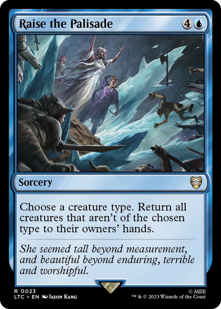 Raise the Palisade [The Lord of the Rings: Tales of Middle-Earth Commander] | Card Merchant Takapuna