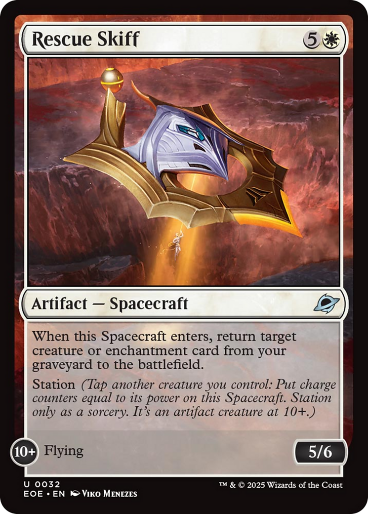 Rescue Skiff [Edge of Eternities] | Card Merchant Takapuna