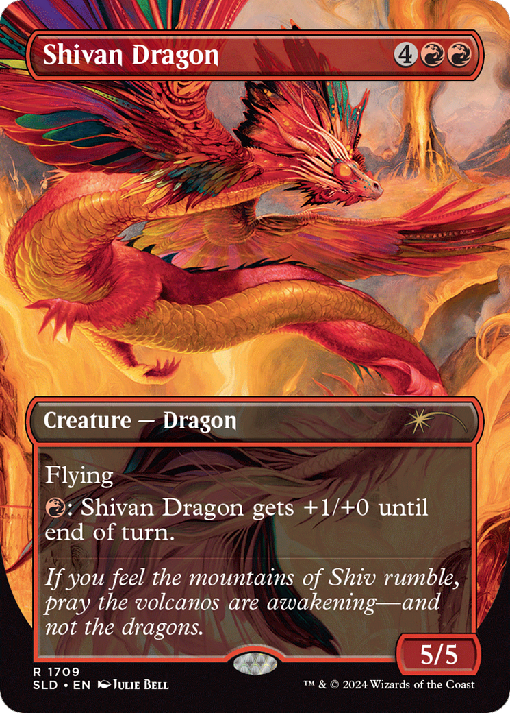 Shivan Dragon [Secret Lair Drop Series] | Card Merchant Takapuna