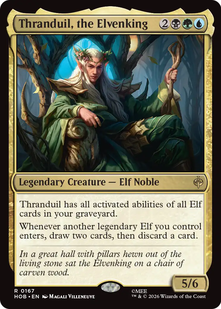 Thranduil, the Elvenking [The Hobbit] | Card Merchant Takapuna