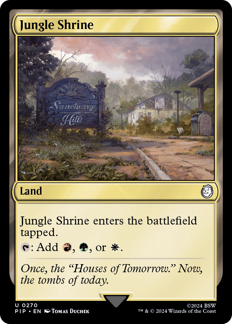 Jungle Shrine [Fallout] | Card Merchant Takapuna