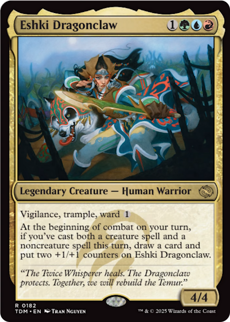 Eshki Dragonclaw [Tarkir: Dragonstorm] | Card Merchant Takapuna