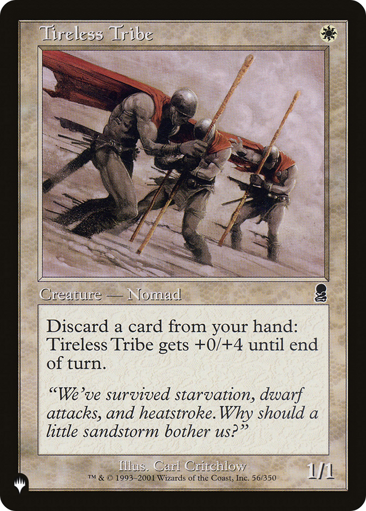 Tireless Tribe [The List] | Card Merchant Takapuna
