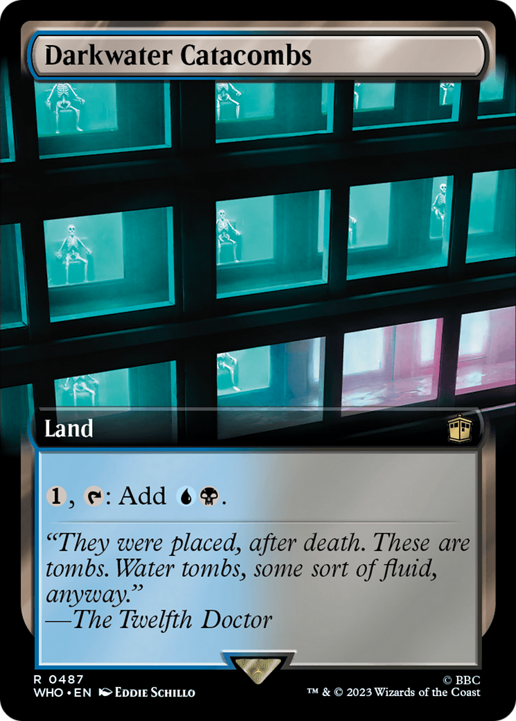 Darkwater Catacombs (Extended Art) [Doctor Who] | Card Merchant Takapuna