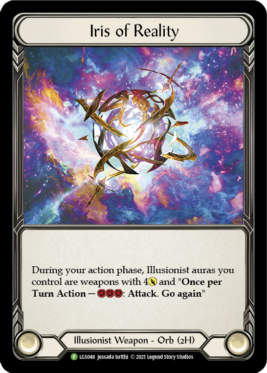 Iris of Reality [LGS048] (Promo)  Cold Foil | Card Merchant Takapuna