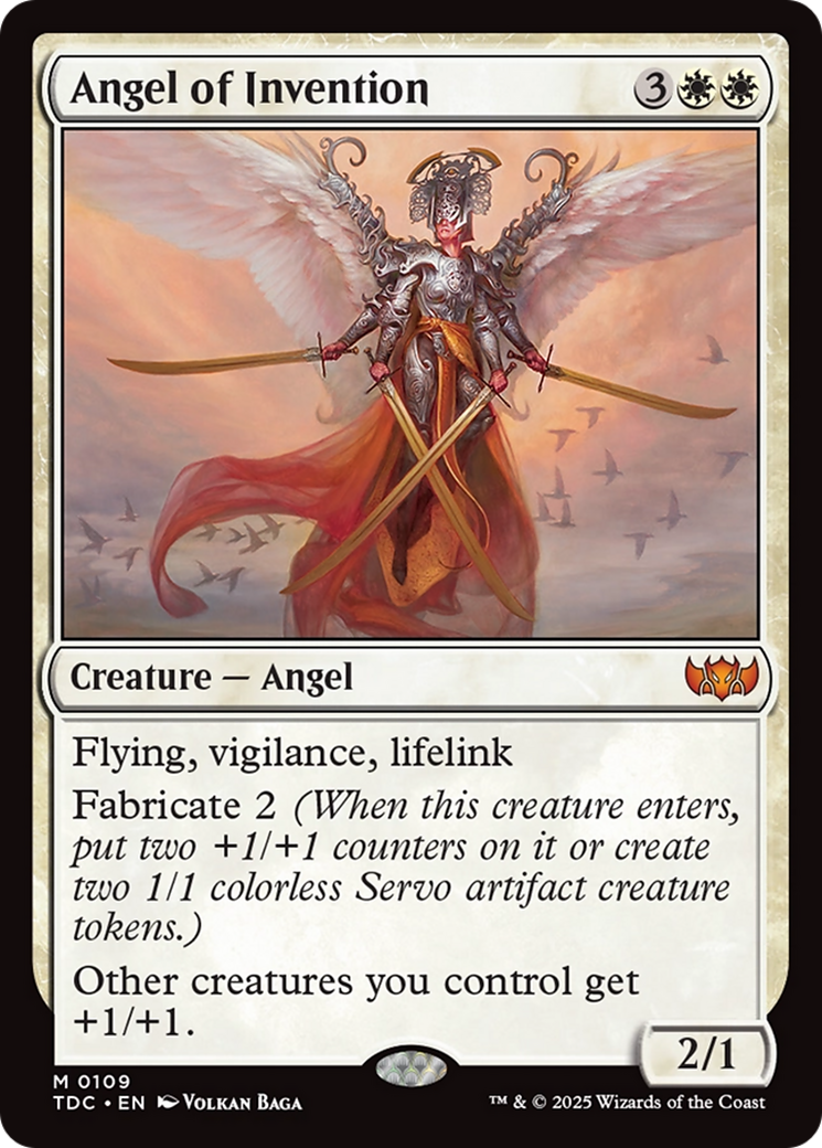 Angel of Invention [Tarkir: Dragonstorm Commander] | Card Merchant Takapuna