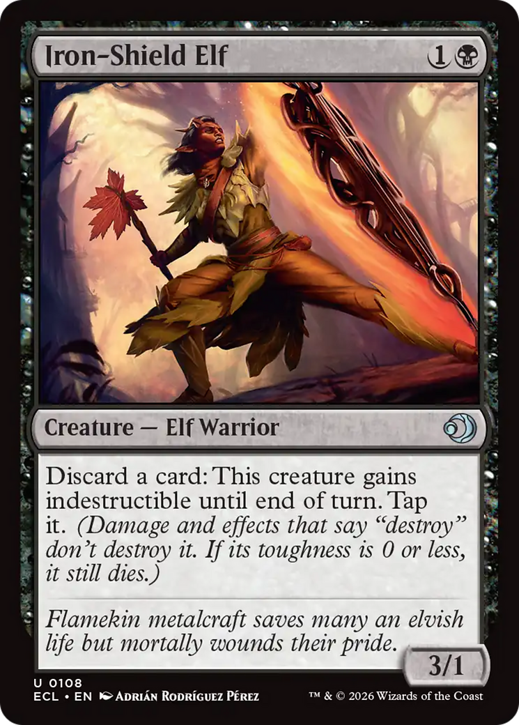 Iron-Shield Elf [Lorwyn Eclipsed] | Card Merchant Takapuna
