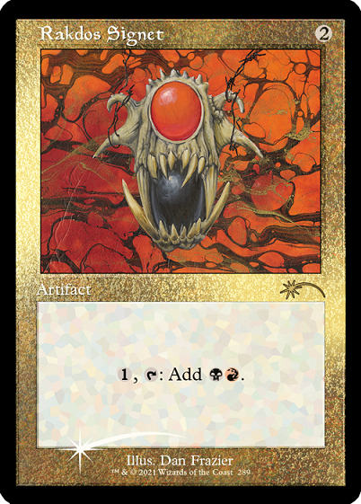 Rakdos Signet (Retro) (Foil Etched) [Secret Lair Drop Series] | Card Merchant Takapuna