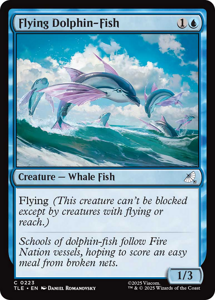 Flying Dolphin-Fish [Avatar: The Last Airbender: Eternal-Legal] | Card Merchant Takapuna
