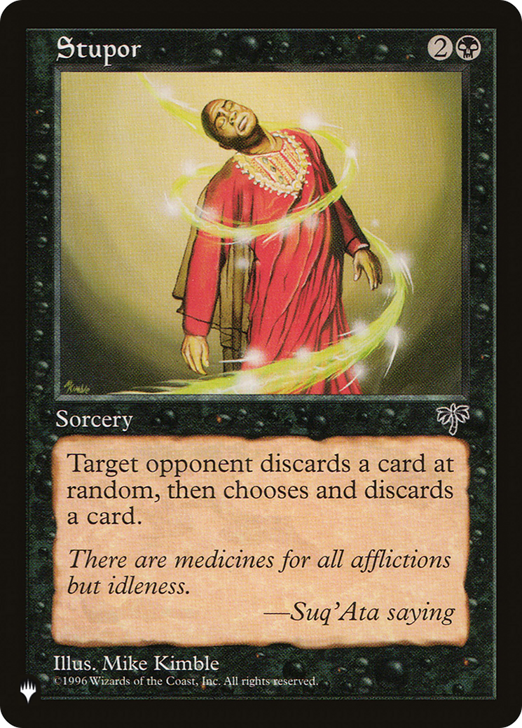 Stupor [The List] | Card Merchant Takapuna