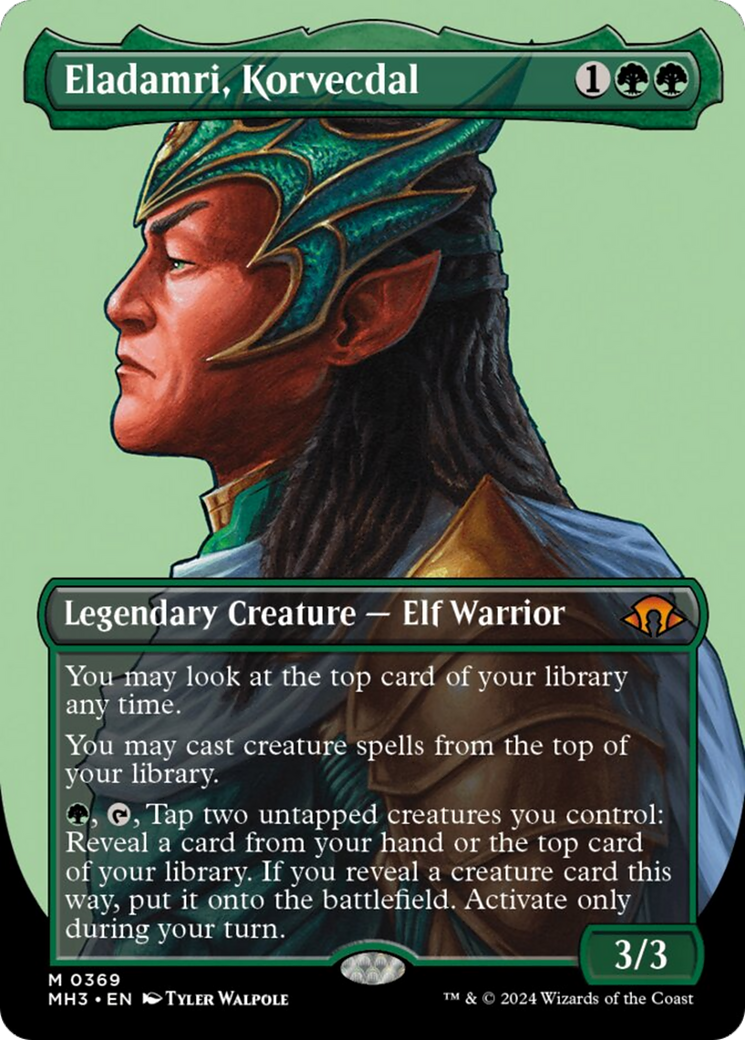 Eladamri, Korvecdal (Borderless) [Modern Horizons 3] | Card Merchant Takapuna