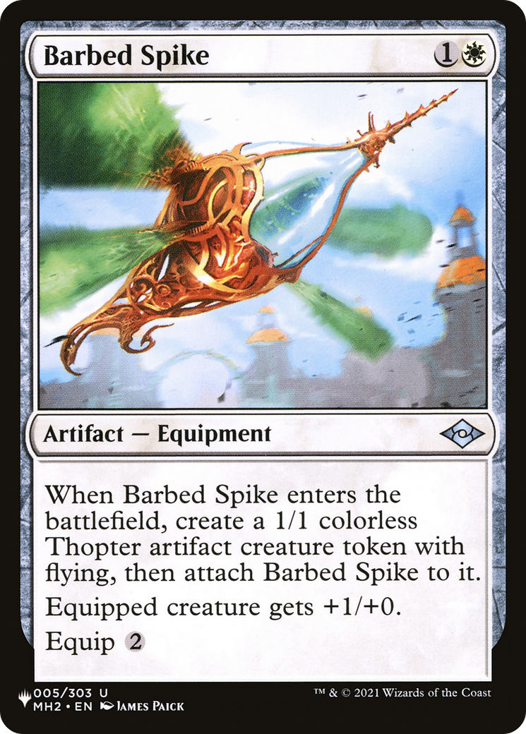 Barbed Spike [The List] | Card Merchant Takapuna