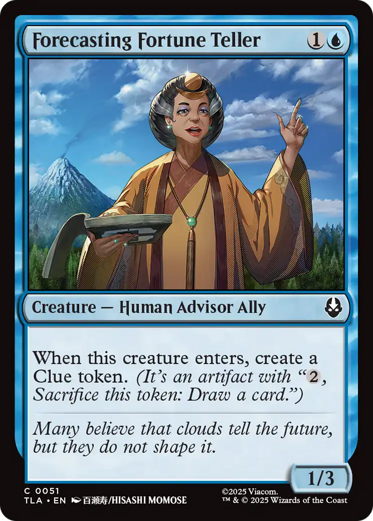 Forecasting Fortune Teller [Avatar: The Last Airbender] | Card Merchant Takapuna