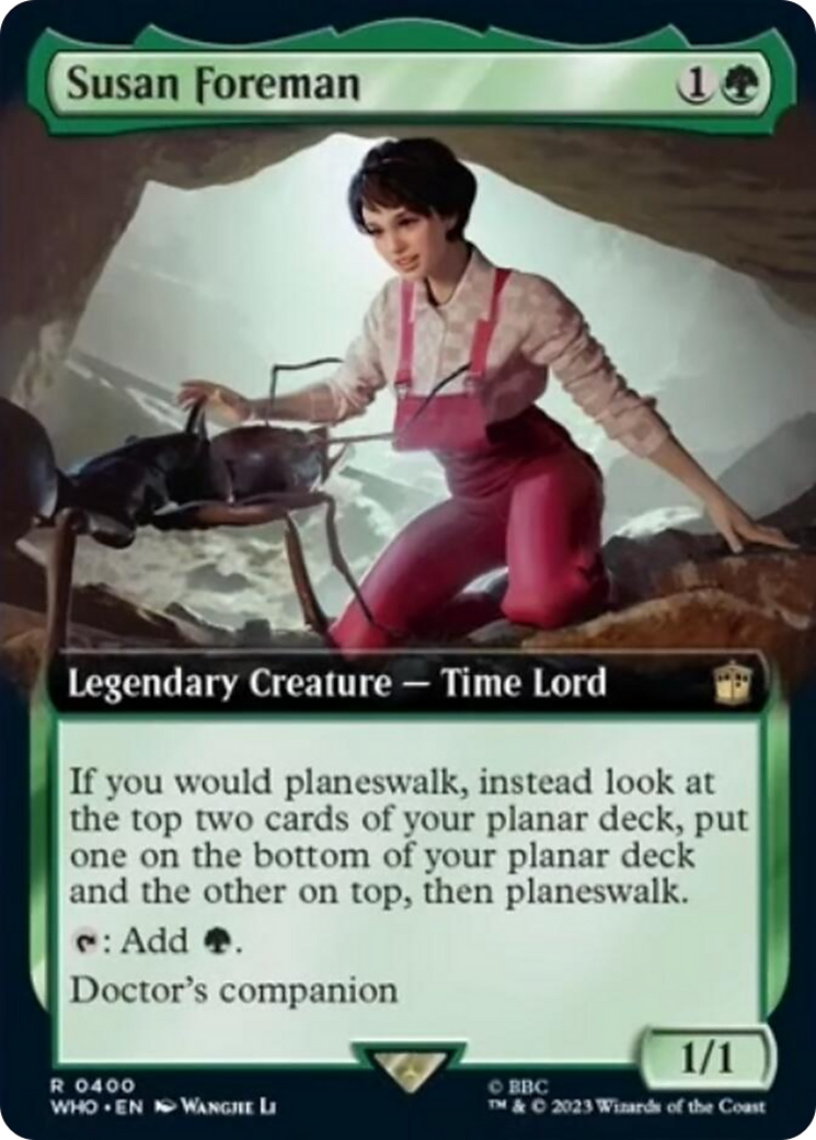 Susan Foreman (Extended Art) [Doctor Who] | Card Merchant Takapuna