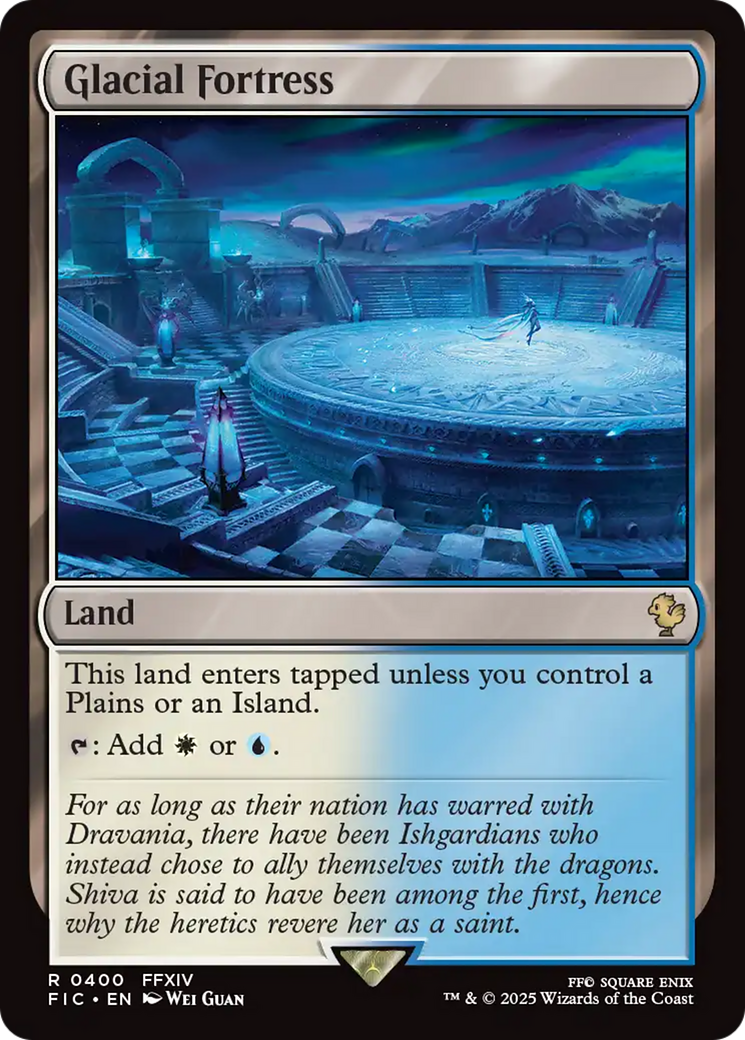 Glacial Fortress [FINAL FANTASY Commander] | Card Merchant Takapuna