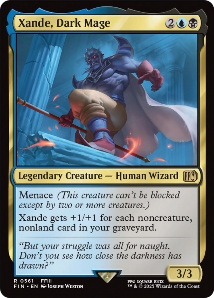 Xande, Dark Mage [FINAL FANTASY] | Card Merchant Takapuna