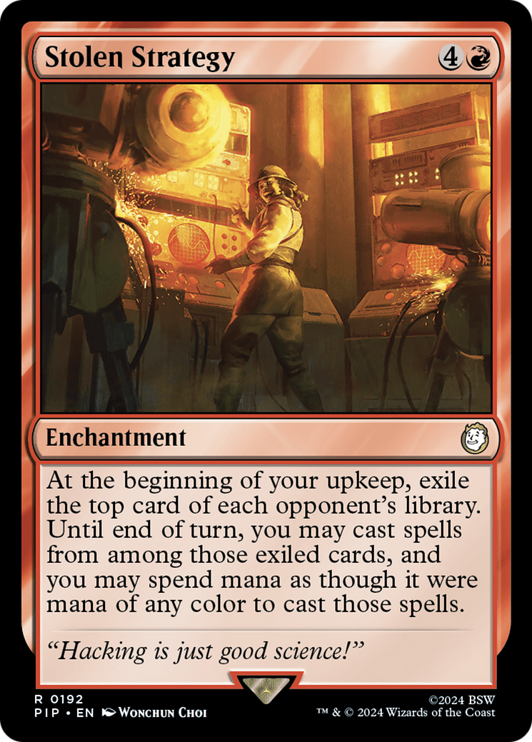 Stolen Strategy [Fallout] | Card Merchant Takapuna