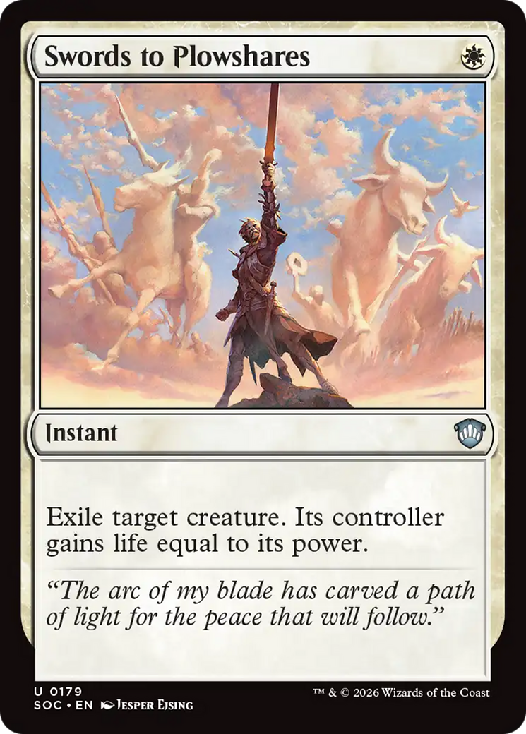 Swords to Plowshares [Secrets of Strixhaven Commander] | Card Merchant Takapuna