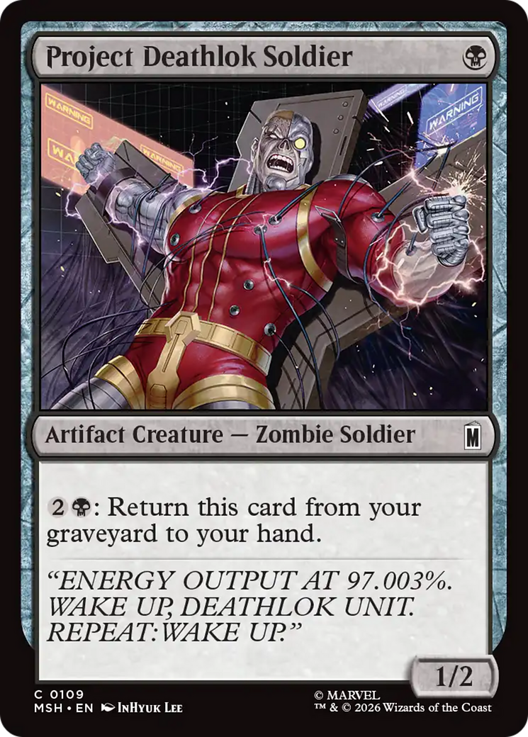 Project Deathlok Soldier [Marvel Super Heroes] | Card Merchant Takapuna